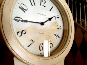 Swedish Mora clock undergoing a transformation