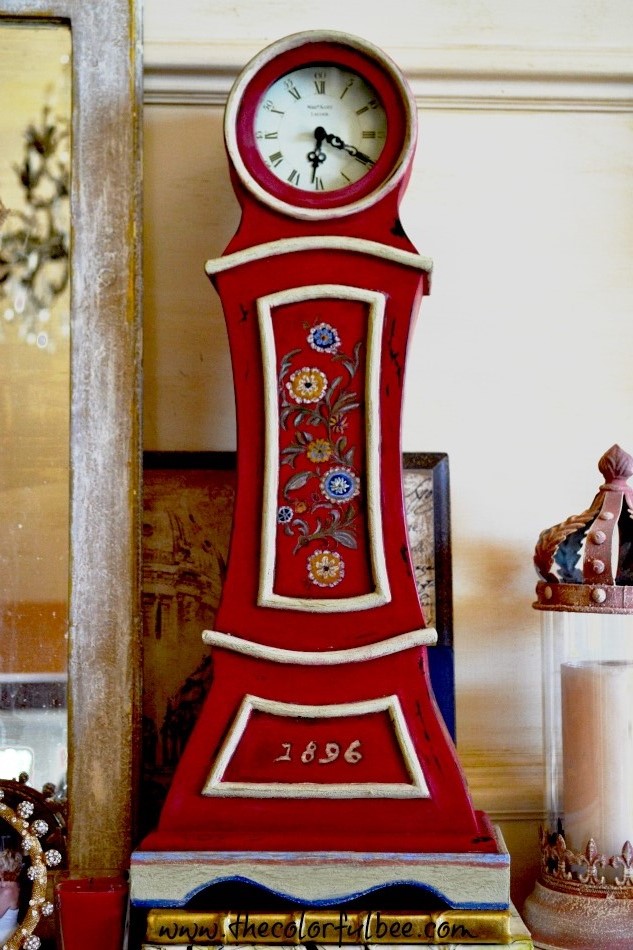 revamped miniature Swedish Mora clock