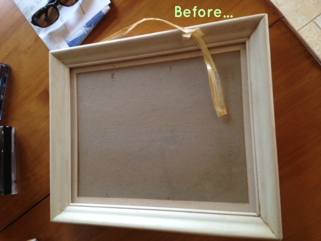 a Frame before