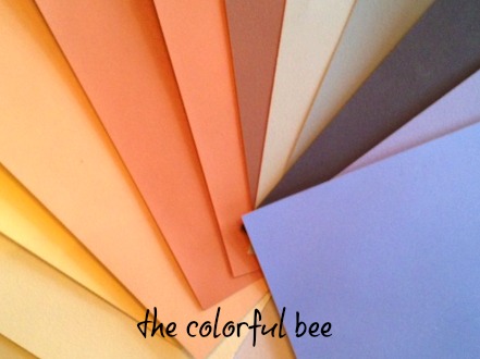 painted samples of paint colors